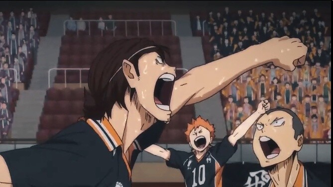 "The fallen tyrant, the crow that can't fly" is no longer applicable to the current Karasuno [Haikyu