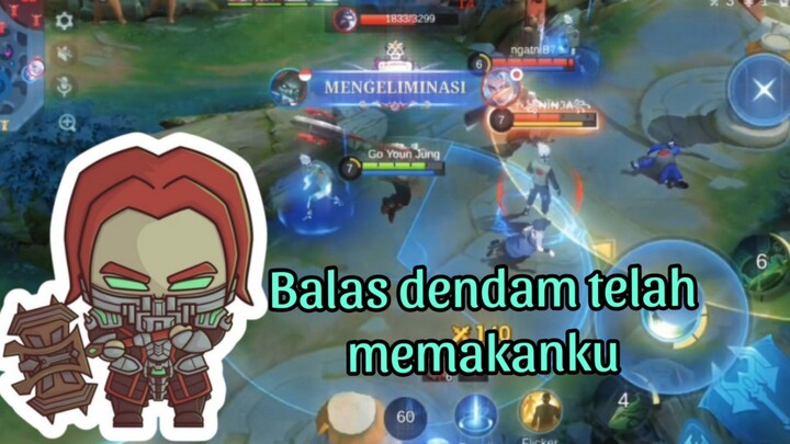 Balas dendam telah memakanku