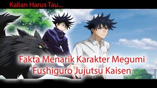 Fakta Menarik Karakter Megumi Fushiguro Jujutsu Kaisen