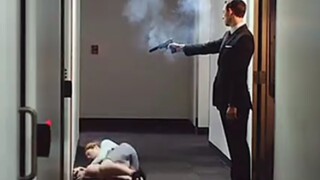 男人晚上加班，却看见杀手正在杀人