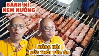 Color Man "phái phái chảy nước miếng" với ổ BÁNH MÌ NEM NƯỚNG quá ư là xuất sắc ! | Color Man Food