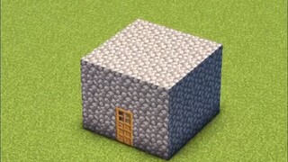 Minecraft - creating small castle.