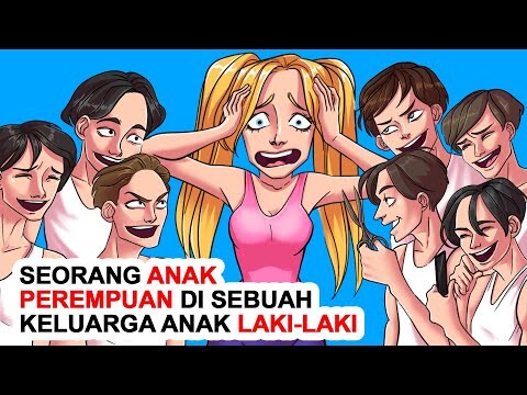 Seorang Anak Perempuan Di Sebuah Keluarga Anak Laki-laki