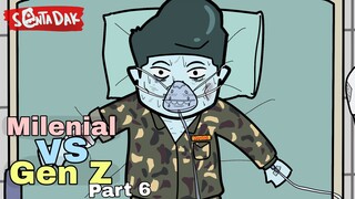 Pengangguran Milenial VS Pengangguran Gen Z Part 6 (Animasi Sentadak)