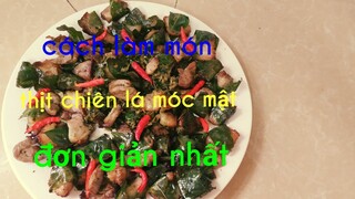 Cách làm thịt cuộn lá móc mật thơm ngon đãi cả nhà