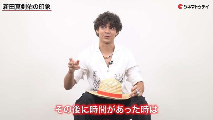 One Piece live-action Luffy actor Inaki's 8-minute interview in Japanese