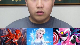 6个不同版本的阳光大男孩。