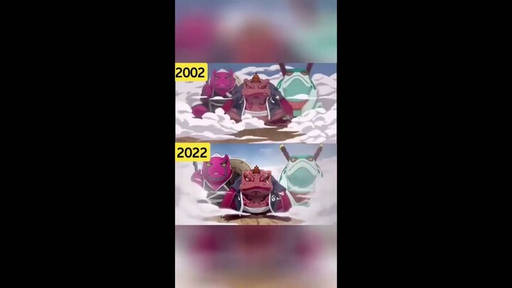 Naruto old vs new animation 2022