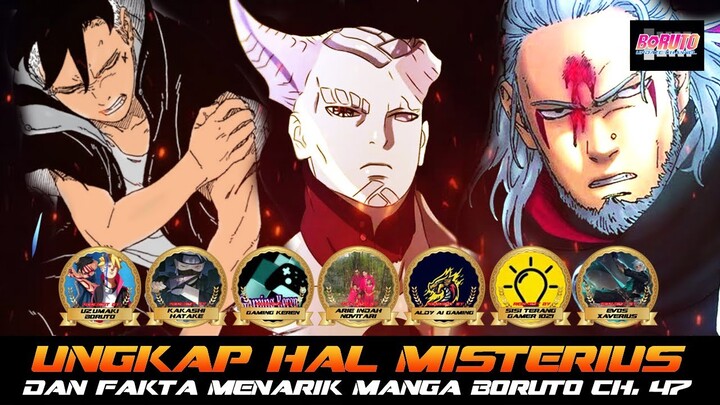 UNGKAP HAL MISTRIUS DAN FAKTA MENARIK DI MANGA BORUTO CHAPTER 47