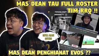 MAS DEAN Tau Full Roster Tim RRQ | Kumpulan Kompilasi Mediashare DEANKT