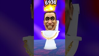 Will You Pass Squid Game GLASS BRIDGE Race For Poor Man VS Rich Skibidi Toilet