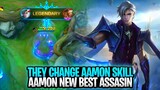 Aamon New Skill Is Nutty Unkillable Gameplay | Mobile Legends: Bang Bang