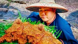 Ẩm Thực Lương Sơn Bạc - Bò Nướng Đá - Stone grilled beef - Survival Cooking / P7