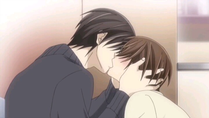BL Anime kisses