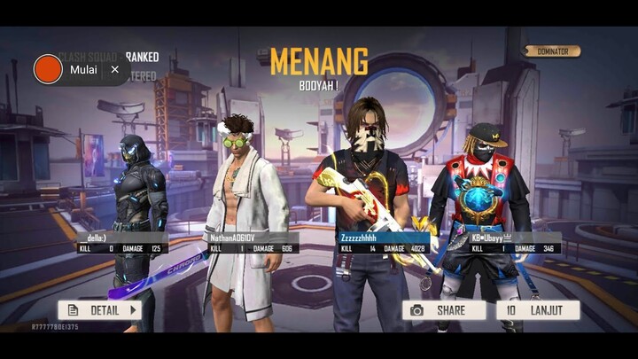 Main Game Garena FreeFire!!! game terbaik nih bos