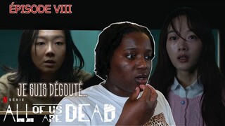 ALL OF US ARE DEAD | 지금 우리 학교는 - ÉPISODE 8 REACTION FRANÇAIS