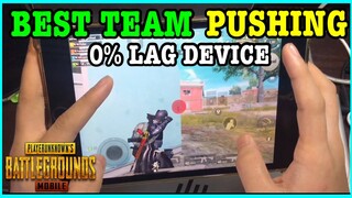 BEST TEAM PUSHING | 0% LAG BEST DEVICE | PUBG MOBILE - IPAD MINI 5