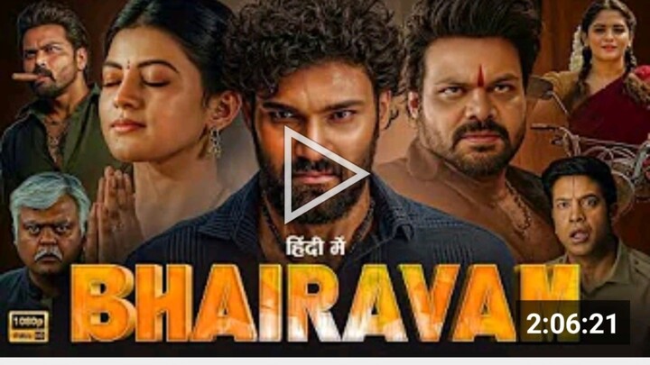 Bhairava | South Indian Action Full Movie | New South Hindi Dubbed Movie 2025 | Blockbuster Film