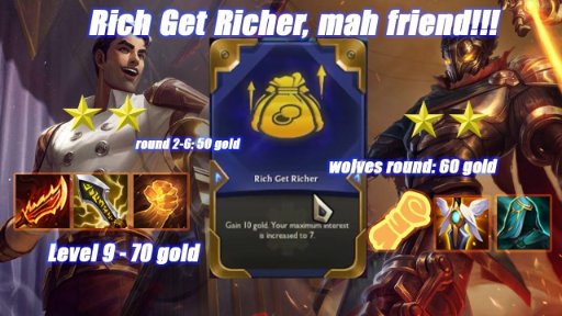 TFT Set 6 - ĐTCL 6 Quá giàu khi bạn có quả bổ trợ này !!!!
