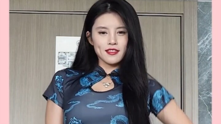 Mature beauty Xixi in a cheongsam, sizzling dance that’s utterly captivating.