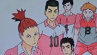 bocol gambar wakutani minami haikyuu volley club