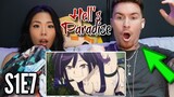 OK THIS SHOW GOT MORE INTERESTING! | Hell's Paradise Reaction S1 Ep 7
