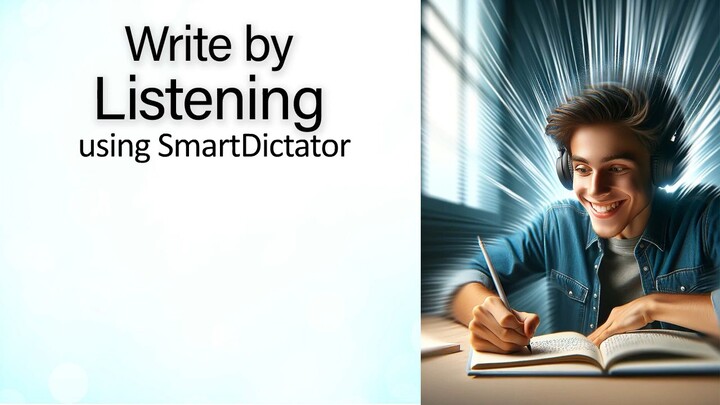 Smart Dictator:- Listen and Write.