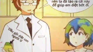 hãy cùng bảo vệ earth-chan nào:)))