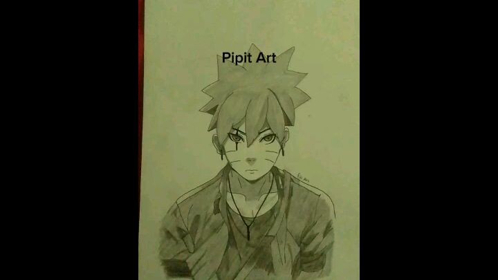 Karya pertama dari tayangan anime 🙏 #pipitart