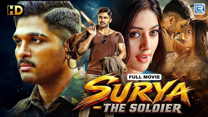 SURYA THE SOLDIER -Allu Arjun New Released South Action Blockbuster Superhit Hin