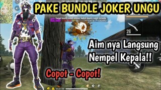 TERNYATA JOKER UNGU AIM NYA BEGINI !! - GARENA FREE FIRE
