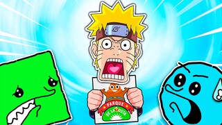 PARQUE DE LA 🅱️OSTA pero NARUTO ES EL DUEÑO | Cuadradito y Circulito