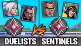5 Immortal Duelists VS 5 Sentinels! - Which Class Wins?