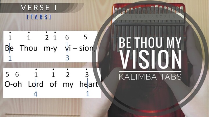 Be Thou My Vision - Kalimba Tabs and Tutorial