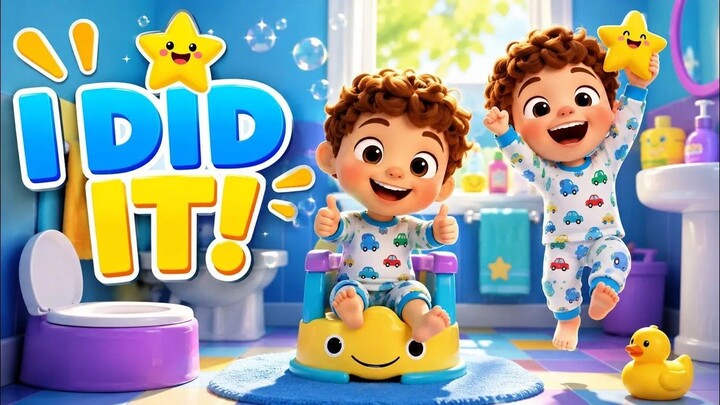 Potty Victory Song🚽| Potty Training | Celebrate Toilet Training | Nursery Rhyme for Kids