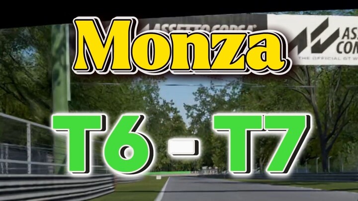 จุดเบรค Monza t6 - t7