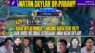 NATAN SKYLAR OP PARAH!! RRQ KOMPAK BANGET!! REAKSI STREAMER RRQ HOSHI VS DEUS VULT GAMES OF FUTURE