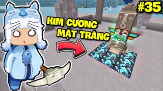 SINH TỒN VƯƠNG QUỐC SA MẠC - TẬP 35: MEOWPEO THỬ THÁCH LÊN MẶT TRĂNG ĐÀO KIM CƯƠNG TRONG MINI WORLD