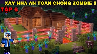 SINH TỒN TRÊN ĐẢO HOANG TẬP 6 | Xây Nhà Chống Zombie Trên Đảo | Trong Minecraft Pe..!!