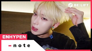 [ENGSUB][-note] 240424 SUNOO - ENHYPEN (엔하이픈)