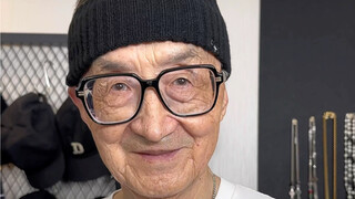 86-year-old grandfather teaches you a trick to improve your dressing sense