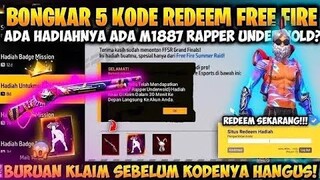 KODE REDEEM FREE FIRE TERBARU 10 DESEMBER 2023 HARI INI