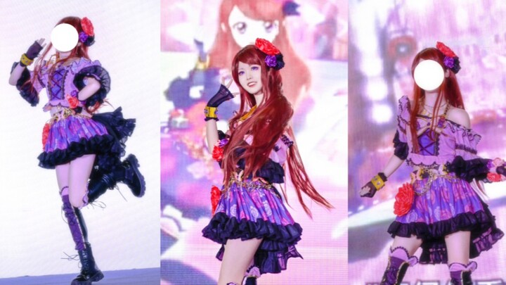 【哒哒】紫吹兰玫瑰礼服cos翻跳move on now