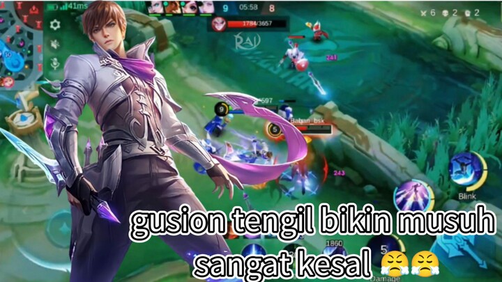 gusion tengil banget