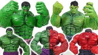 Thanos stole Infinity Stone! Marvel Hulk brother and red reproduction hulk army! Go! - DuDuPopTOY