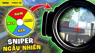 Leo rank bằng SÚNG TỈA NGẪU NHIÊN - AWM không làm các anh em thất vọng | FREE FIRE