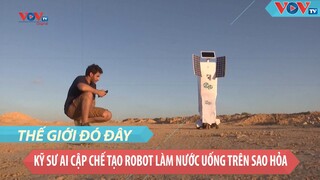 Kỹ sư Ai Cập chế tạo robot làm nước uống trên Sao Hỏa
