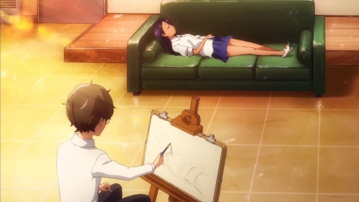 Naoto draws Nagatoro