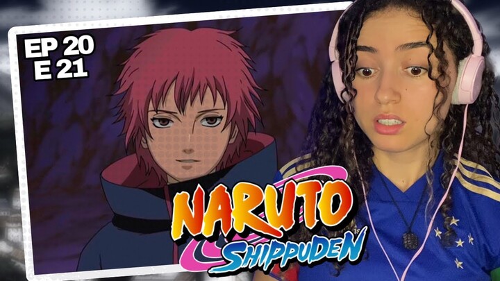 (Sasori, passa a receita aí 😂🙏🏻)NARUTO SHIPPUDEN- EP 20 e 21 #react