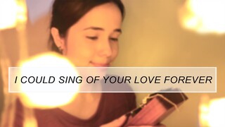 I COULD SING OF YOUR LOVE FOREVER Kalimba cover with notations